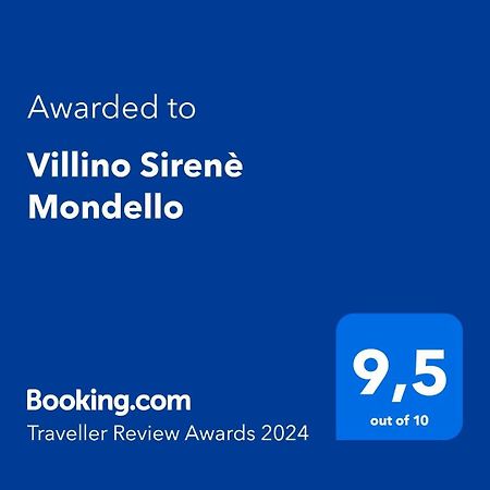 הוילה פלרמו Villino Sirene Mondello מראה חיצוני תמונה